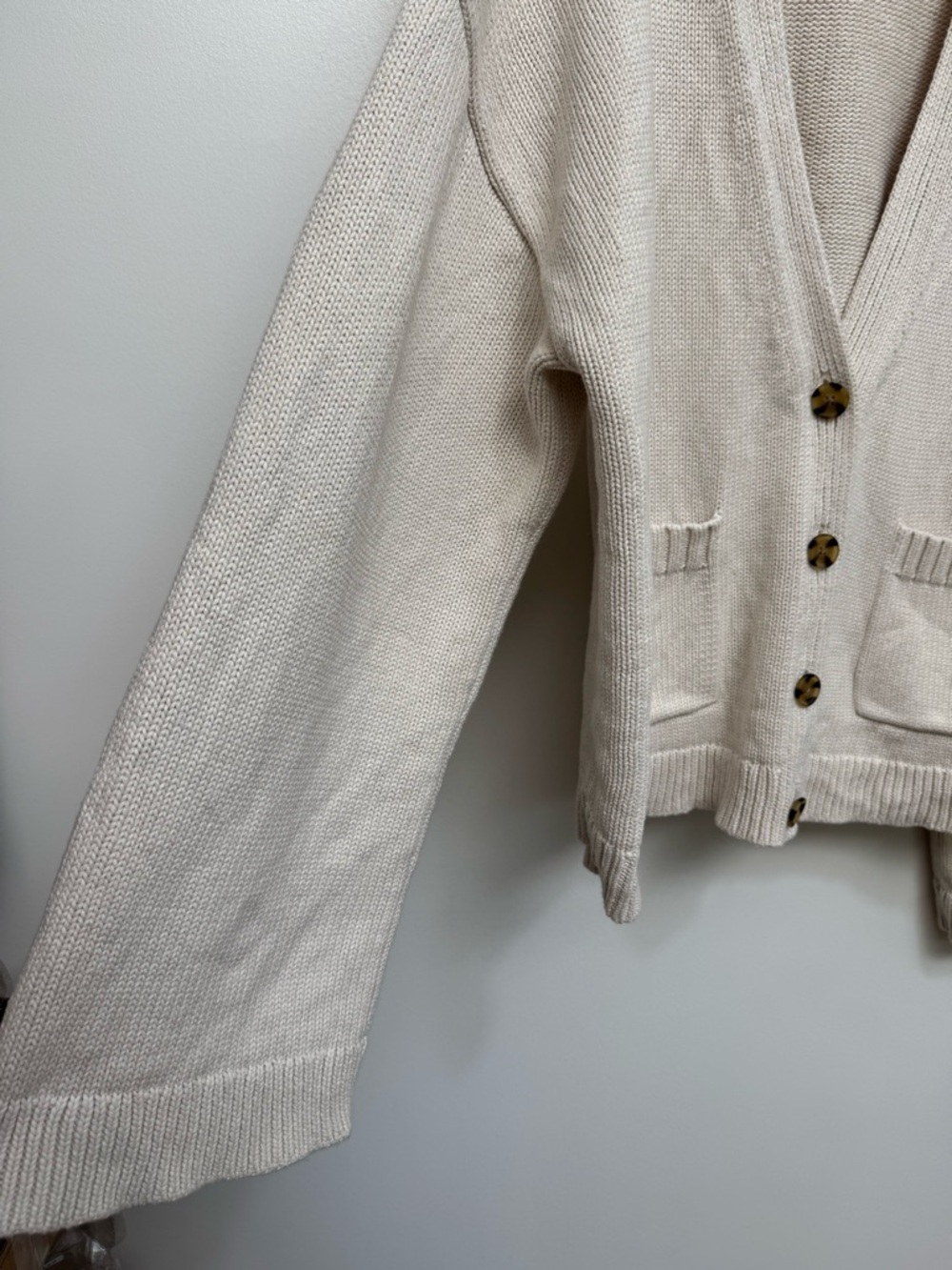 Gap Pocket Button Front Wide Sleeve Cardigan Women’s XXL Cotton Layer - Picture 6 of 13